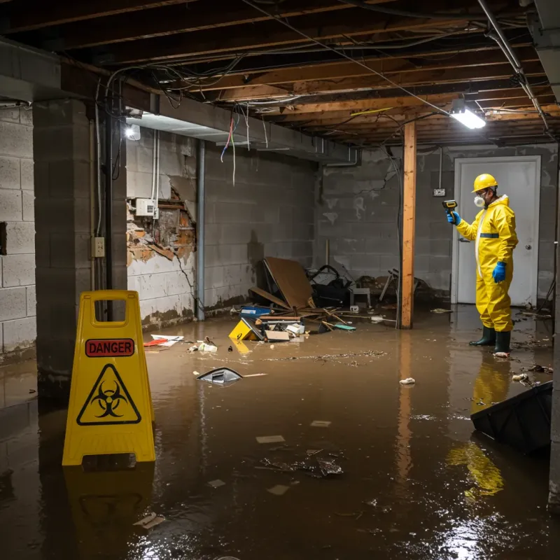 Flooded Basement Electrical Hazard in Kapolei, HI Property